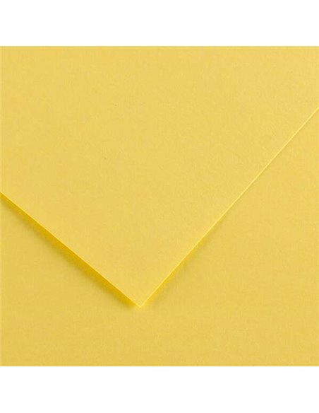 Canson Guarro Pack de 25 Cartulinas Iris de 185g - 50x65cm - Couleur Jaune Limon