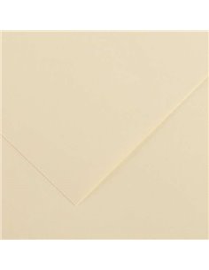 Canson Guarro Pack de 25 Cartulinas Iris de 185g - 50x65cm - Couleur Crema