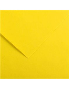 Canson Guarro Pack de 25 Cartulinas Iris de 185g - 50x65cm - Couleur Jaune Canario