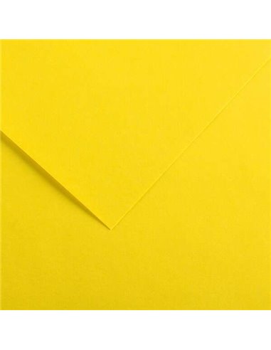 Canson Guarro Pack de 25 Cartulinas Iris de 185g - 50x65cm - Couleur Jaune Canario
