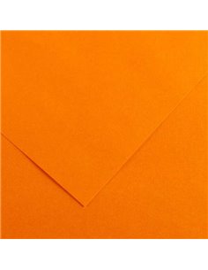 Canson Guarro Pack de 25 Cartulinas Iris de 185g - 50x65cm - Couleur Mandarina