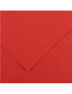 Canson Guarro Pack de 25 Cartulinas Iris de 185g - 50x65cm - Couleur Rouge