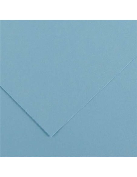 Canson Guarro Pack de 25 Cartulinas Iris de 185g - 50x65cm - Couleur Bleu Cielo