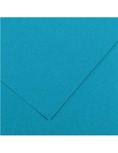 Canson Guarro Pack de 25 Cartulinas Iris de 185g - 50x65cm - Couleur Bleu Maldivas