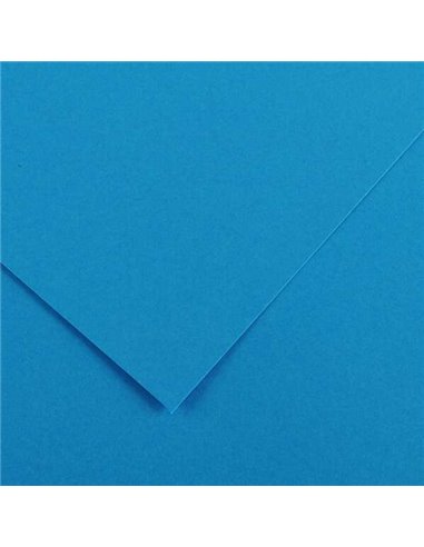 Canson Guarro Pack de 25 Cartulinas Iris de 185g - 50x65cm - Couleur Bleu Mar