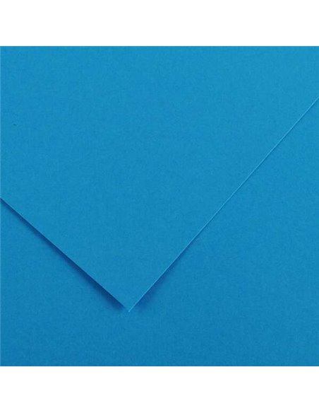 Canson Guarro Pack de 25 Cartulinas Iris de 185g - 50x65cm - Couleur Bleu Mar