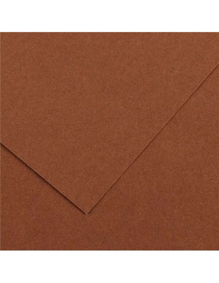 Canson Guarro Pack de 25 Cartulinas Iris de 185g - 50x65cm - Couleur Chocolate