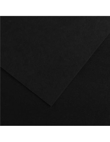 Canson Guarro Pack de 25 Cartulinas Iris de 185g - 50x65cm - Couleur Noir