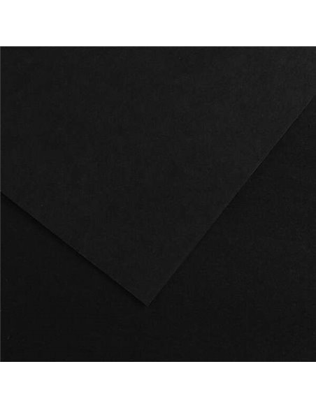 Canson Guarro Pack de 25 Cartulinas Iris de 185g - 50x65cm - Couleur Noir
