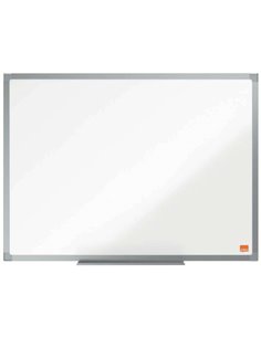 Nobo Essence Tableau Magnetica de Acier Vitrificado 600x450mm - Montaje en Esquinas - Blanc