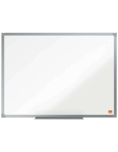 Nobo Essence Tableau Magnetica de Acier Vitrificado 600x450mm - Montaje en Esquinas - Blanc