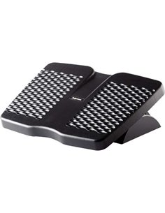Fellowes Refresh Reposapies Avec Ventilacion 45.2x33cm - 2 Ajustes de Altura - Plataforma Deslizante - Couleur Noir