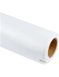 Fabrisa Rollo de Papier Kraft Verjurado 70gr 1x25m - Couleur Blanc