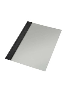 Esselte Fastener Dossiers PVC Folio - 150 Micras - PVC Rigido - Mecanismo Metalico - Noir
