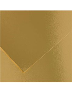 Canson Guarro Pack de 25 Cartulinas Iris de 185g - 50x65cm - Couleur Oro
