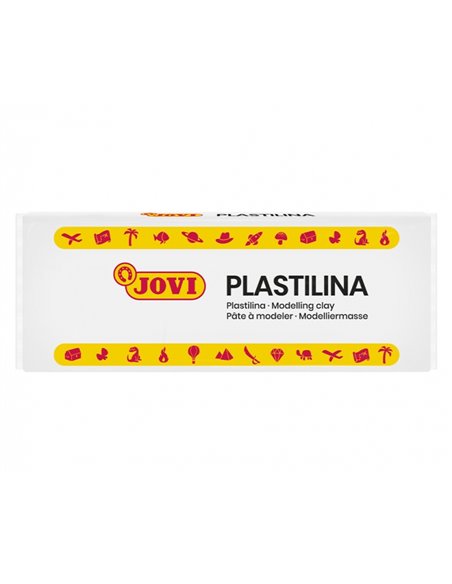 Jovi Boîte de 15 Pastillas de Plastilina 150G - 100% Vegetal - Muy Moldeable - No Se Seca - Sans Gluten - Mezclables - Sans de A