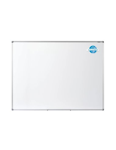 Dahle Professional Board Tableau Blanca Esmaltada Magnetica 900x600mm - Marco de Aluminium - Bandeja Pour Feutres