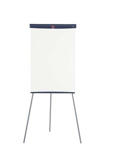 Nobo Tableau Caballete Basico de Acier 680x1840mm - Superficie Magnetica - Bandeja Pour Feutres - Couleur Blanc