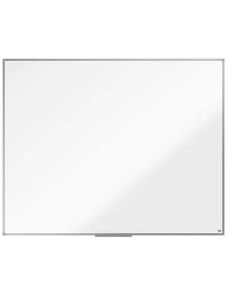 Nobo Essence Tableau Magnetica de Acier 1500x1200mm - Marco de Aluminium Anodizado - Bandeja Pour Feutres - Couleur Blanc