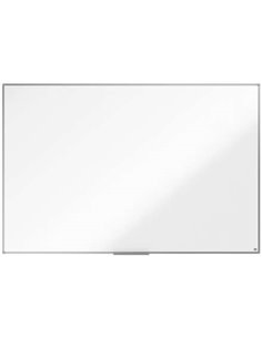 Nobo Essence Tableau de Melamina 1800x1200mm - Marco de Aluminium Anodizado - Bandeja Pour Feutres - Couleur Blanc