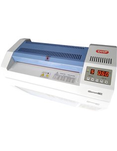 DHP Titanium 330 Plastificadora A3 4 Rodillos - Calentamiento en 3-4 Minutos - Pour Fundas Jusqu'à 125 micras - Écran LCD - Coul