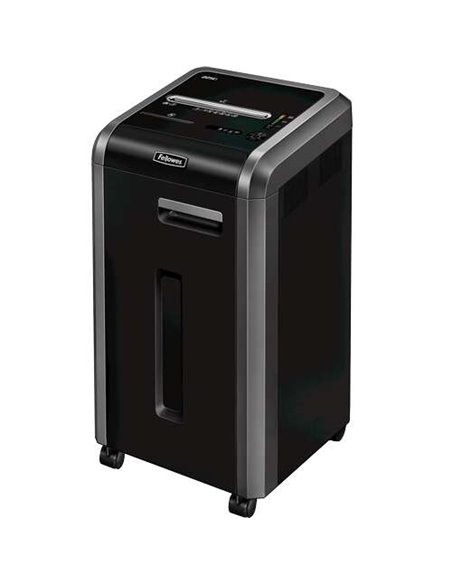 Fellowes 225Ci Destructora de Papier Manual Corte en Particulas P-4 - Destruye Jusqu'à 24 Feuilles - Capacité de la Papelera 60L