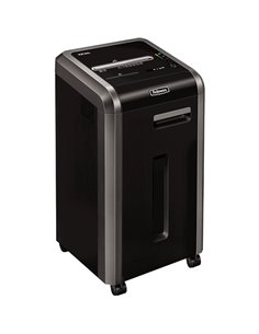 Fellowes 225Mi Destructora de Papier Manual Corte en Microparticulas P-5 - Destruye Jusqu'à 18 Feuilles - Capacité de la Papeler