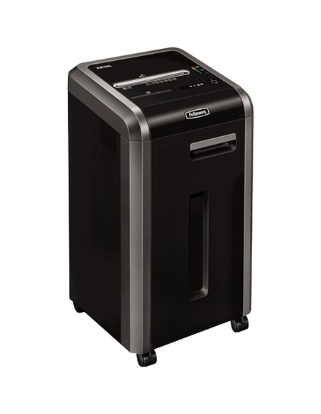 Fellowes 225Mi Destructora de Papier Manual Corte en Microparticulas P-5 - Destruye Jusqu'à 18 Feuilles - Capacité de la Papeler