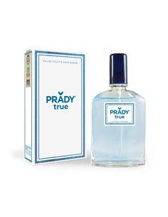 Prady Colonia de Hombre Prady True - Flacon de 90 ml - Spray pulvérisateur