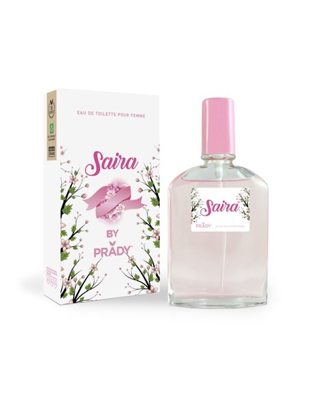 Prady Colonia de Mujer Saira - Flacon de 90 ml - Spray pulvérisateur