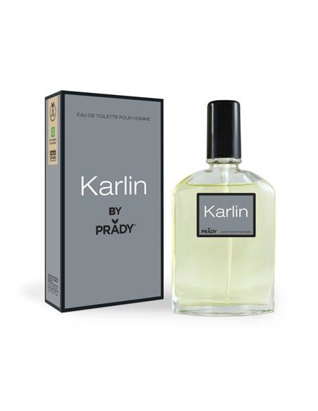 Prady Colonia de Hombre Karlin - Flacon de 90 ml - Spray pulvérisateur
