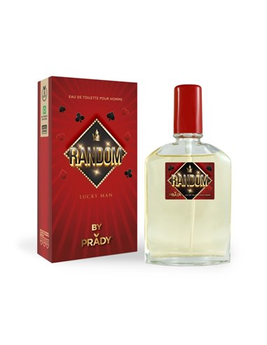 Prady Colonia de Hombre Random - Flacon de 90 ml - Spray pulvérisateur