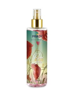 Prady Body Splash Pear in Love - Flacon de 250 ml - Spray pulvérisateur