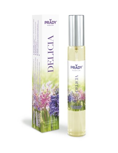 Prady Colonia de Mujer Delicia - Flacon de 33 ml - Spray pulvérisateur