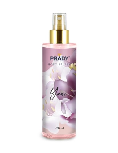 Prady Body Splash Yani - Flacon de 250 ml - Spray pulvérisateur