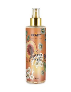 Prady Body Splash Funny Orange - Flacon de 250 ml - Spray pulvérisateur