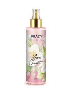 Prady Body Splash Yani Sweet - Flacon de 250 ml - Spray pulvérisateur
