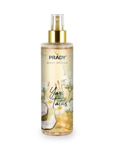 Prady Body Splash Yani Tatus - Flacon de 250 ml - Spray pulvérisateur