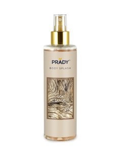 Prady Body Splash Goa Santal - Flacon de 250 ml - Spray pulvérisateur