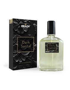 Prady Colonia Unisex Dark Santal - Flacon de 90 ml - Spray pulvérisateur