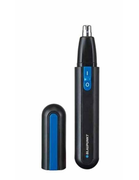 Blaupunkt Cortapelos Pour Nariz et Oidos - IPX4 - Comprend Accesorios - Alimentation Avec Pila AA Incluida - Couvercle Protector