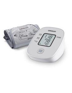 Omron M2 Basic Tensiometro de Brazo - Deteccion Latido Arritmico - Intellisense - Validacion Clinica - Couleur Blanc