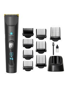 Cecotec Precisioncare Wet and Dry Cortapelos - Autonomie jusqu'à 120min - IPX6 - Peines Assortis - Écran LED - Batterie de Litio