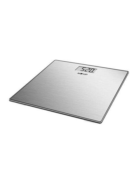 Muvip Luxury Bascula Digital de Baño - Plataforma Acier Inoxydable - Sensores Haute Precision - Apagado Automatico - Peso Max. 1