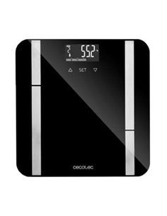 Cecotec Surface Precision 9450 Full Healthy Bascula de Baño - Haute Precision - Plataforma de Cristal Templado - Écran LCD Inver
