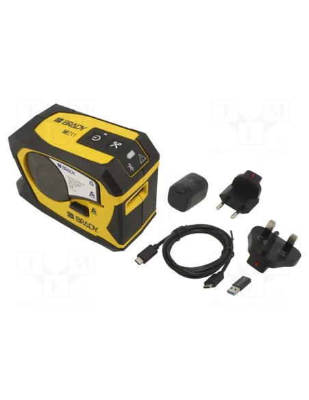 Brady M211 Imprimante de Étiquettes Portable Bluetooth - Résolution: 203ppp - Anchura Maxima de la Etiqueta 19.05mm - Couleur Ja