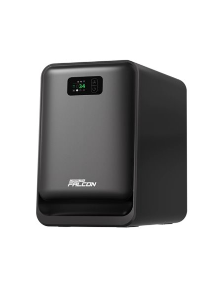 Creality Falcon AP1 Purificador de Humo Sobremesa - Flujo de Aire 360º - 99% de Eficiencia - Filtros de Larga Duraccion - Monito
