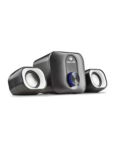 NGS Comet 2.1 Altavoces Pour PC USB 2.1 20W Avec Subwoofer - Conexion Jack 3.5mm - Controles en Haut-parleur