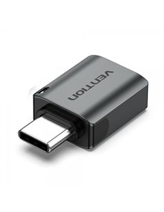Vention Adaptateur USB-C Mâle à USB 3.0 Femelle - Couleur Gris