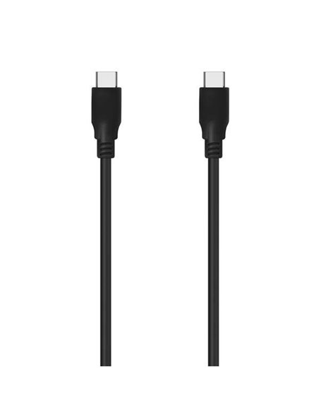 Aisens Câble USB 3.2 GEN2X2 20GBPS 8K@30Hz 5A 100W E-Marker - Tipo USB-C/M-USB-C/M - 0.6m - Couleur Noir